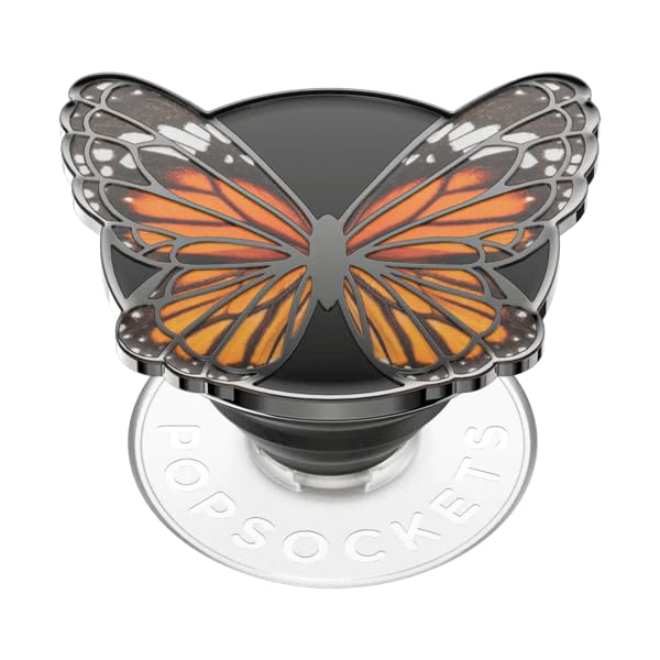 PopSockets Adhesive Phone Grip, Holder- Monarch Butterfly - color: Monarch Butterfly, style: Adhesive
