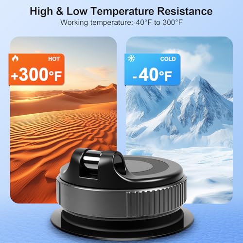 Dashboard Pad Mounting Disk for Suction Cup Mounts Only, 3.23 in Heat-Resistant Adhesive Base with Flexible Steel Reinforcement, Fits Flat & Curved Dashboards, Phone Holders, GPS & Dash Cams 1 Pack - style: 1 Count (Pack of 1)