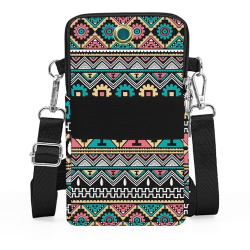 BIAOTIE Lightweight Small Crossbody bags Cell Phone Purses Travel Pouch Shoulder Bag for Women - color: Black-m