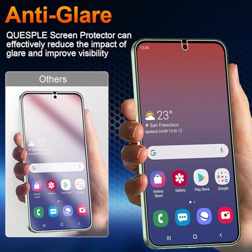 2 Pack for Google pixel 9 Anti-Glare Matte Privacy Screen Protector 6.3 inch, Smooth and Responsive Touch Flexible EPU Film, [Support Fingerprint Unlock] [Self-Healing] [Not Glass] - size: Google Pixel 9