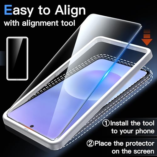 JETech Screen Protector for Samsung Galaxy A57, 3-Pack - size: Galaxy A57