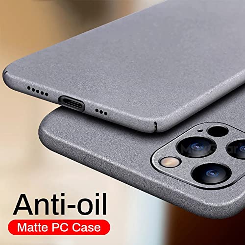 Casechics Compatible with iPhone Case,Luxury Matte Hard PC Slim Fit Ultra Thin Lightweight Camera Lens Protection Soft Shockproof Cover Phone Case (Green,iPhone 13) - color: Green, size: iPhone 13