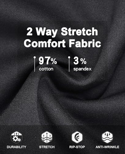 Susclude Men's Cargo Tactical Pants Breathable Ripstop Work Hiking Trousers - color: Army Green, size: 42W x 32L