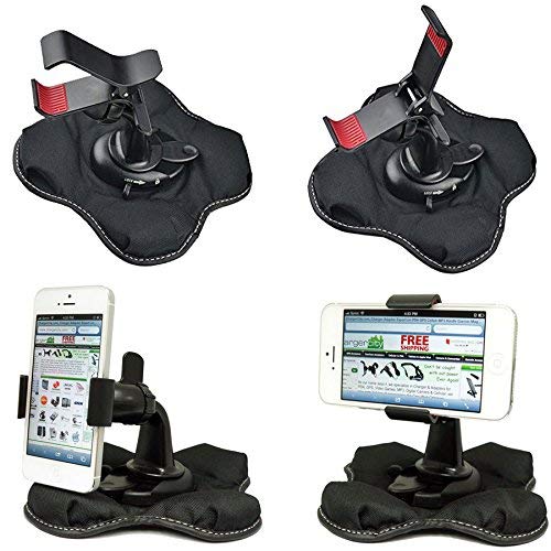 Claw-X" NonSlip Universal Smartphone Beanbag Friction Dashboard Mount