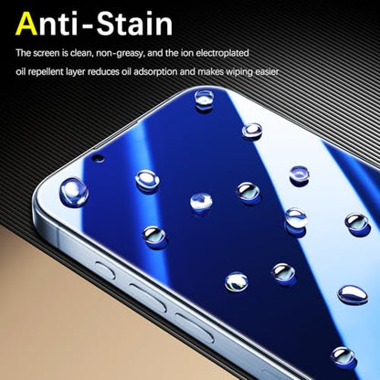 2 Pack Privacy Screen Protector for iPhone 17e/16e/14/13/13 Pro - color: Blue-iPhone 16e