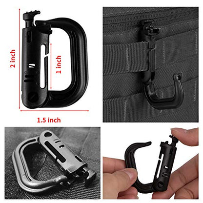 Tactical Cell Phone Holster Pouch, Smartphone Pouch Phone Case Molle Attachment Belt Holder Waist Bag for 4.7"-6.9" with US Flag Patch and Gear Clip for iPhone 17 Pro/16 Pro - color: Tan