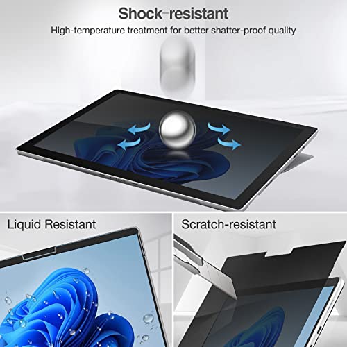 ProCase Privacy Screen Protector for 13" Surface Pro 11/10/8/X - size: 13" Surface Pro 11/10 2024/Pro 8 / Pro X