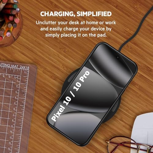 Battery Case for Pixel 10/10 Pro,10000mAh Portable Protective Smart Wireless Charging Case Support Carplay Compatible with Pixel 10/10 Pro(6.3 inches)Rechargeable Extended Battery Charger Cover(Black) - size: for Pixel 10/10 Pro
