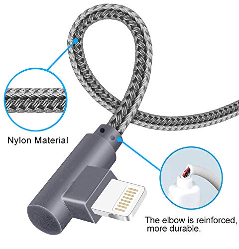 APFEN MFi Certified Lightning iPhone Cable 3Pack 10FT Cable for iPhone 14 - size: 10FT