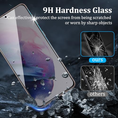 2+2 Pack Privacy Screen Protector for Samsung Galaxy S21 Plus 5G - size: Galaxy S21 Plus 2+2 Pack