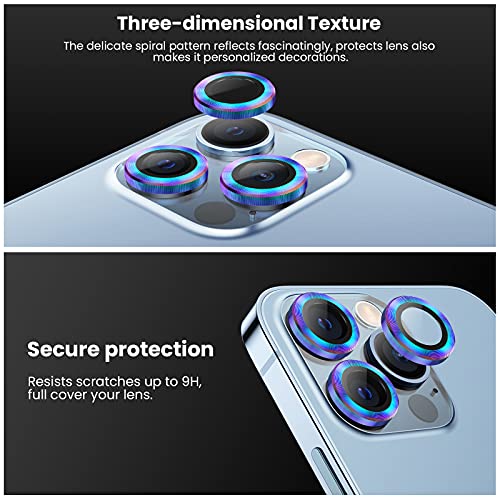 Tensea Camera Lens Protector Ring for iPhone 13 Pro - iPhone 13 Pro Max - color: Colorful