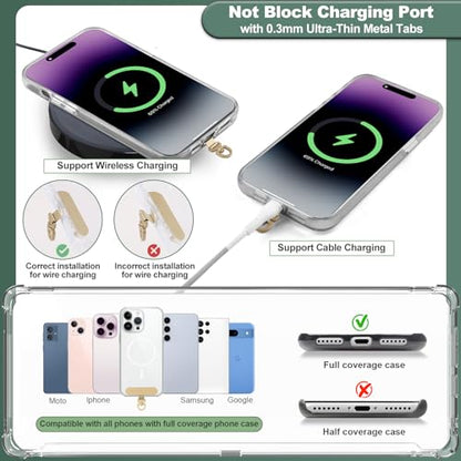 YFWE Phone Lanyard Crossbody, Adjustable Cell Phone Lanyard Neck Strap for All Phones, Universal Skin Friendly Phone Strap Crossbody for Women and Men - color: Colorful 1