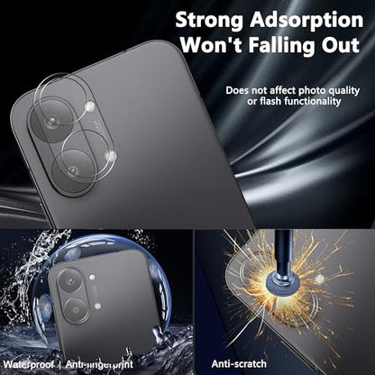 2+2 Pack Privacy Screen Protector for Xiaomi Poco X8 Pro Max, Anti-Spy Tempered Glass with Camera Lens Protector, 9H Anti-Scratch, Bubble Free, Case Friendly - size: for Poco X8 Pro Max
