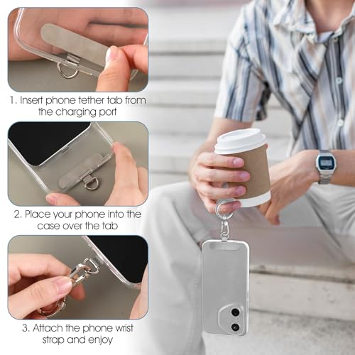 Metal Phone Tether Tab