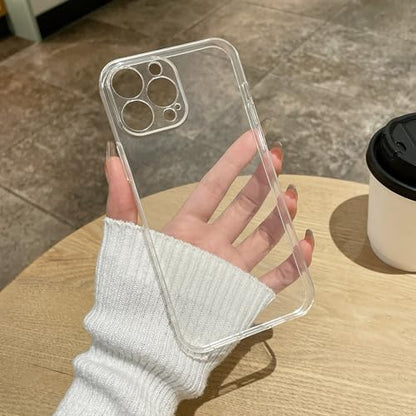 Clear Case for iPhone 14 pro max case.Soft Phone Cover Slim Light Full Protection Shockproof (Clear, 14 pro max) - size: 14 pro max