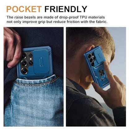 PASNEW Blue Case for Samsung Note20 Ultra,6.9" - color: Blue, size: Galaxy Note20 Ultra (6.9 inch)