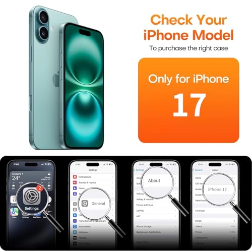 ImpactStrong 3-Pack Shatterproof Tempered Glass Screen Protector for iPhone 17 [Easy Installation Frame] [Bubble Free] [9H Hardness] [Full Coverage] Case Friendly, 6.3 Inch - size: iPhone 17