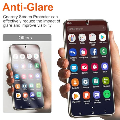 2 Pack 4 Way 360 ° Matte Privacy Screen Protector for Samsung Galaxy S23 Plus 6.6 Inch [Not Glass], Anti-Scratch, Anti-Glare, Support Fingerprint Unlock - size: Samsung Galaxy S23 Plus