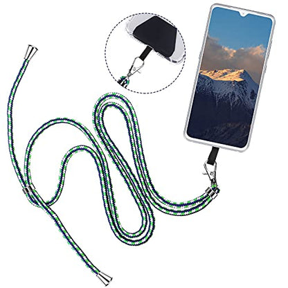 Weewooday 4 Pcs Phone Lanyard Crossbody Phone Strap, Camo Color Series - color: Camo Color Series