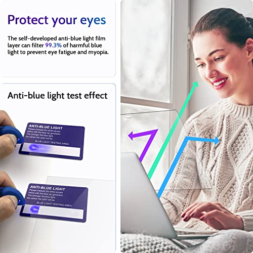 Peslv 3-Pack Anti Blue Light Screen Protector for MacBook Pro 13 Inch - size: MacBook Pro 13" 2016-2022