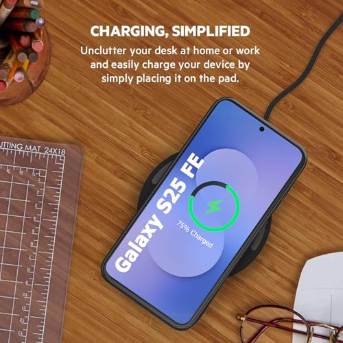 Battery Case for Galaxy S25 FE,12000mAh Portable Protective Smart Wireless Charging Case Support Carplay Compatible with Galaxy S25 FE(6.7 inches)Rechargeable Extended Battery Charger Case(Black) - size: for Galaxy S25 FE