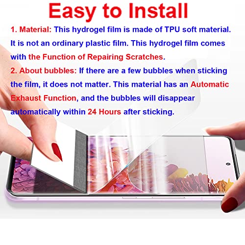 2Pack Ultra-Thin Hydrogel Screen Protector For Google Pixel 10a - color: Google Pixel 10a