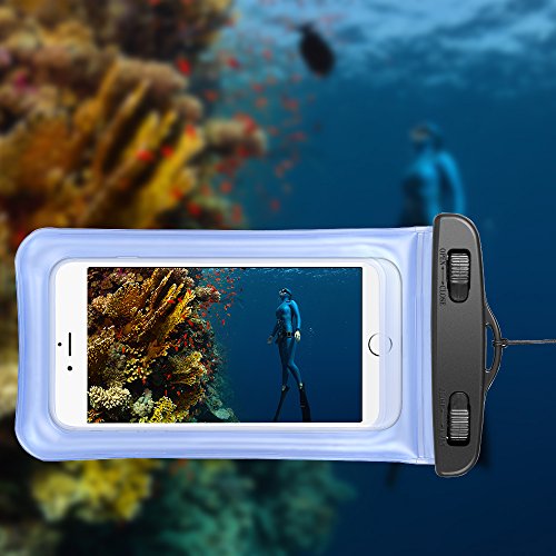 Floating Waterproof Pouch for Samsung Galaxy Note 20 Ultra S20 S21 S22 S23 Ultra S21+ S20 Plus S21 FE Note 10 Plus Lite 9 S10 Plus A53 5G, A13 5G, A52 5G, A42 5G Underwater Phone Case Dry Bag Black - color: Black