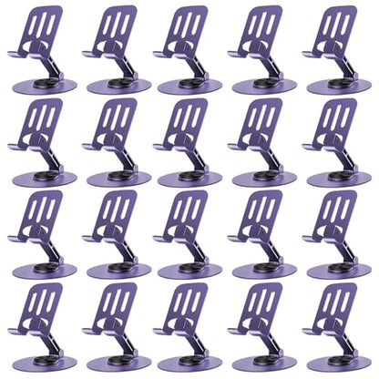 Universal Metal Cell Phone Stand, 20PCS Purple - color: 20PCS Purple