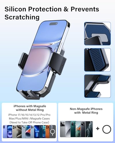 PZK Car Phone Holder for 2022-2026 Chevy Silverado/GMC Sierra 13.4'' Screen - color: Auto Lock, size: Silverado 1500/GMC Sierra 1500 2022-2026