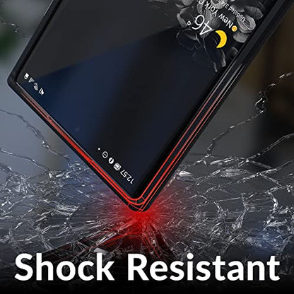 Crave Galaxy S22 Ultra Case, Shockproof Protection Dual Layer Case for Samsung Galaxy S22 Ultra 5G (6.8 inch) - Black - color: Black, size: Galaxy S22 Ultra