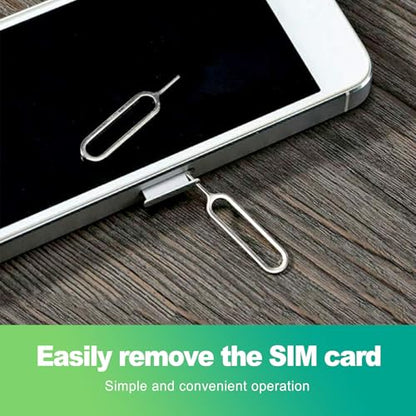slaixiu 16PCS All-in-One SIM/SD Card Ejector Kit - Replacement for iPhone, iPad, Samsung, Android Devices, Universal Eject Pins & Tray Keys