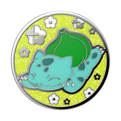 PopSockets Adhesive Phone Grip, Holder- Enamel Bulbasaur - color: Bulbasaur Nap, style: Adhesive