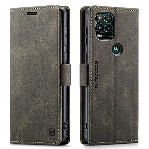 HAII Case for Moto G Stylus 5G 2021,PU Leather Folio Flip Wallet Case with Card Holster Stand Kickstand Magnetic Closure Shockproof Phone Cover for Motorola Moto G Stylus 5G 2021 (Coffee) - color: Coffee