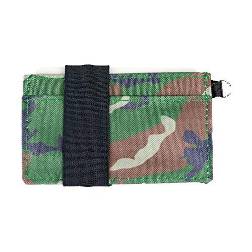 Crabby Wallet - Thin Minimalist Front Pocket Wallet - C3 Canvas Wallet - color: Armyland
