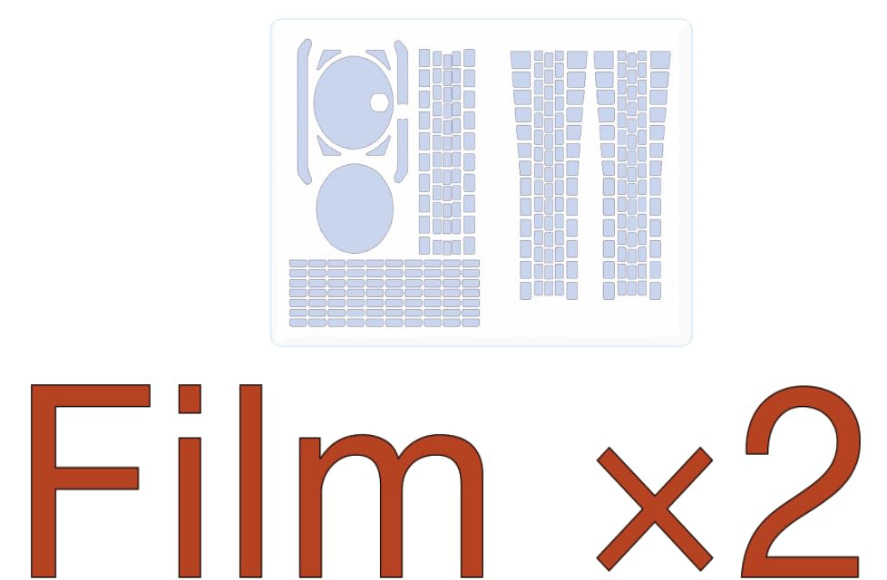 2Pack Protective Film for Rolex Land-Dweller 40mm Ref. 127334.