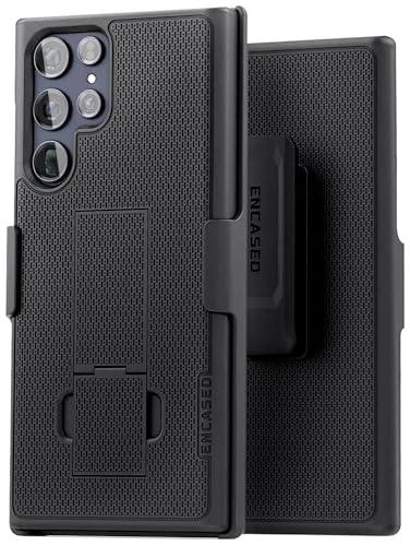 DuraClip Designed for Samsung Galaxy S22 Ultra Belt Clip Case, Slim Phone Case with Holster (S22 Ultra) - size: S22 Ultra