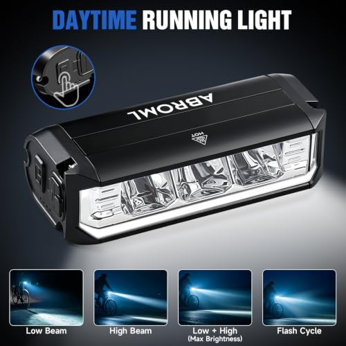 Bike Light Phone Holder, 2-in-1 Detachable Phone Mount