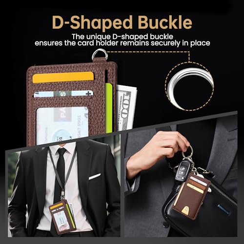 Mayski Slim Wallet, Credit Card Holder for Women, Minimalist Front Pocket RFID Blocking Card Cases, Small Wallet Women Men(Lichee Coffee) - color: Lichee Coffee
