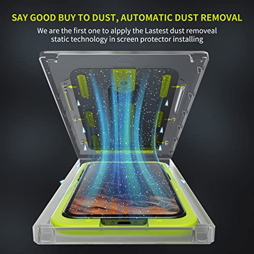WSKEN 4 PACKS Privacy Screen Protector for iPhone 14 Pro Max 6.7 inch,[Auto-Dust Removal] Full Coverage Screen 2.5D Edge 28 Degree 10s HD Tempered Glass Film with Dust Clean Installing House 2022 5G,4 - color: 4 Pack Privacy