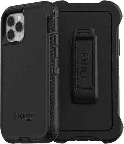 OtterBox 아이폰 11 프로 (전용) - 디펜더 시리즈 케이스 - 블랙 - 견고하고 내구성 - 포트 보호 - 홀스터 클립 포함