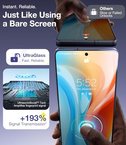 UltraGlass TOP 9H+ Armor for Samsung Galaxy S26 Ultra Screen Protector | NO.1 Military Grade Shatterproof, Screen Protector 26 Ultra Tempered Glass S26Ultra, Longest Durable, Auto Install, 2 Pack - size: S26 Ultra