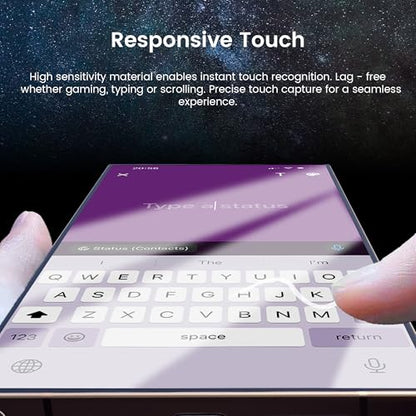 for Samsung Galaxy S25 Privacy Screen Protector 2 Pack, [Support Fingerprint Unlock] Case Friendly Shatter Proof 2 Way Anti Spy Plastic film for S25
