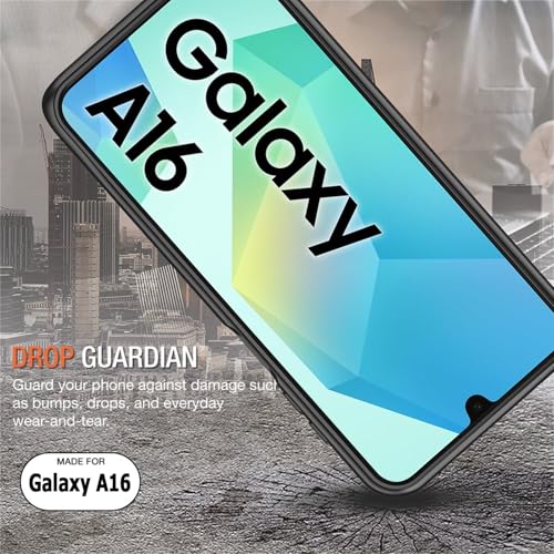 Battery Case for Galaxy A16/ A17, 10000mAh Rechargeable Portable Charging Case with Wireless Charging Compatible for Galaxy A16/ A17 (6.7 inch) with Carplay Extended Battery Pack Charger Case (Black) - size: Galaxy A16/A17