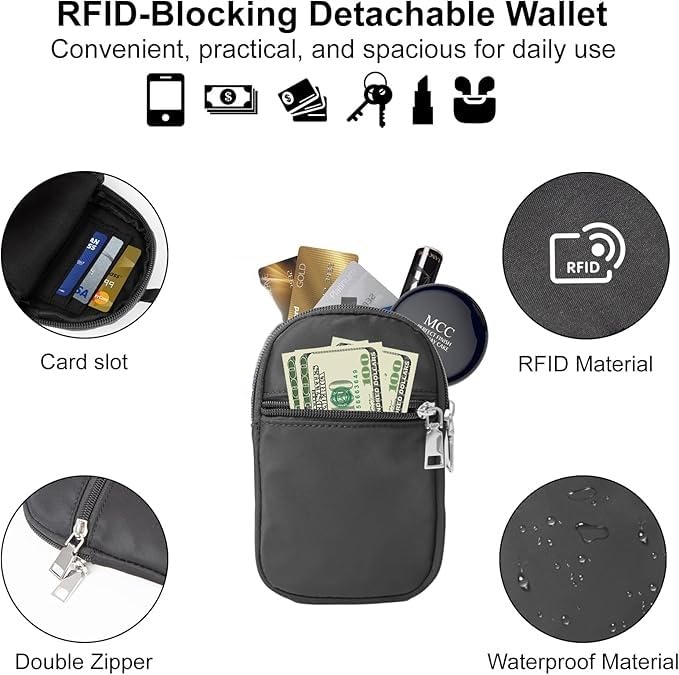 Cell Phone Strap Crossbody Universal Phone Lanyard Adjustable Strap Compatible with Most Smartphones Aztech - color: C-black