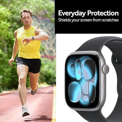 ArmorSuit 6 Pack for Apple Watch Series 11 42mm, Series 10 (42mm) Matte Screen Protector Anti-Glare MilitaryShield TPU Film - Made in USA - size: Matte 42mm