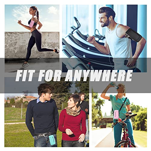 Phone Holder for Running Armband Cell Phone Purse Crossbody for Women Men Kids,iPhone 17 16 16e 15 14 13 12 11 Pro Max Xs Xr X Plus Air SE Mini Galaxy Ultra Edge S26 S25 S24 Note Bag Arm Band - color: 01-Black with Crossbody Strap&Hook