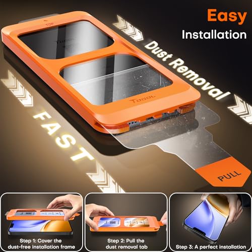TOCOL for iPhone 17e Screen Protector - color: Clear