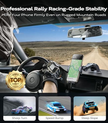 VICSEED Upgraded [Racing-Grade Steady] Phone Holders for Your Car Dark Blue - color: Dark Blue