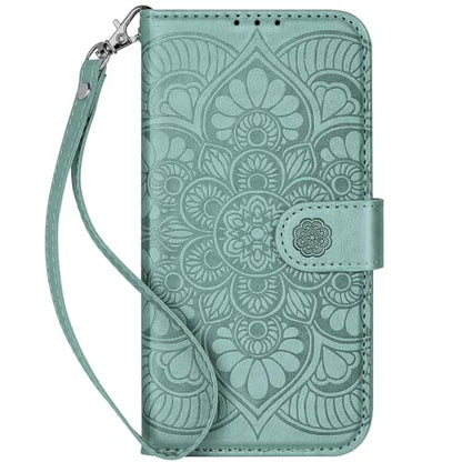 Wallet Case for iPhone 12 and iPhone 12 Pro,[RFID Blocking] 3 Card Holder Stand with Credit Card Slot PU Leather Magnetic Protective Flip Cover for iPhone 12/12 Pro(Green) - color: Green
