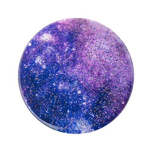 PopSockets: PopGrip with Swappable Top for Phones & Tablets - Glitter Nebula - color: Nebula